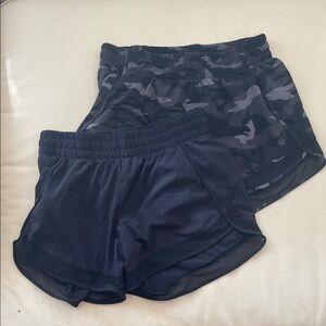 Athleta Printed Mesh Racer Run Short